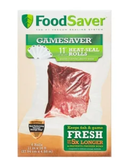 FoodSaver Heat-Seal Rolls, 6 ea